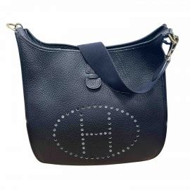 sac hermes evelyne noir occasion